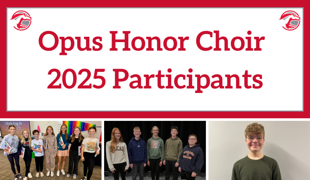 Opus Honor Choir - 2025 Participants