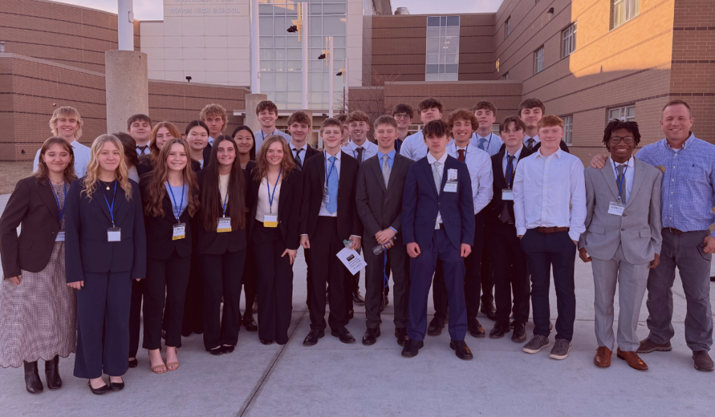 DCG DECA Celebrates at State