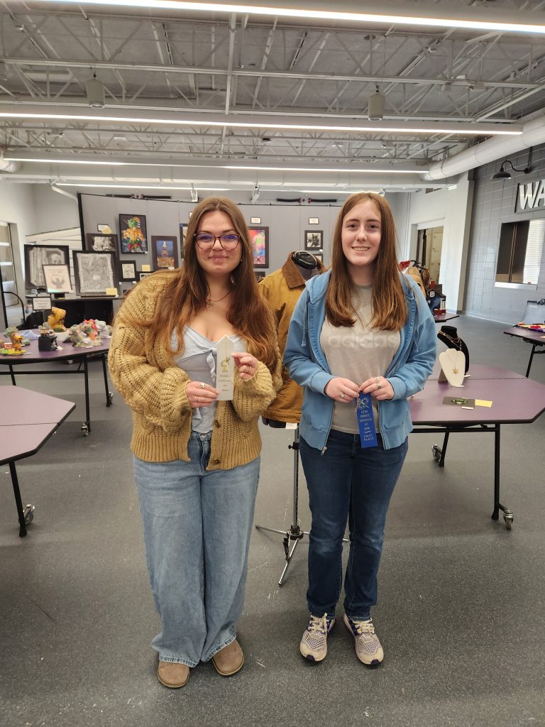 DCG High School students received awards at the Little Hawkeye Conference Art Show.